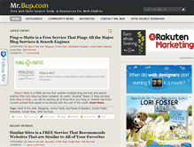 Tablet Screenshot of mrbup.com